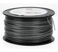 Леска для триммера (бухта) TORGWIN new 2.4 мм 200м звезда с графитовым наполнителем duoline серебро S78914