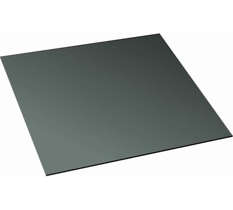 Монолитный поликарбонат 3 мм, 508x504 мм, бронза т 2uv Novattro 4604638002205