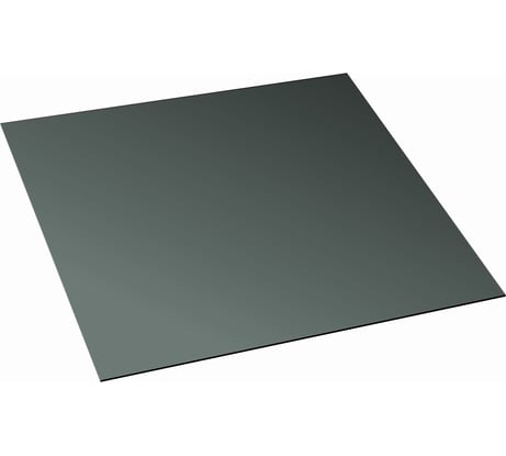 Монолитный поликарбонат 2 мм, 508x504 мм, бронза т 2uv Novattro 4604638002199