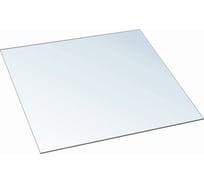 Монолитный поликарбонат 3 мм, 508x504 мм, прозрачный 2uv Novattro 4604638002137
