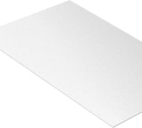 Сотовый поликарбонат 6 мм, 1050x750 мм, 1.2 кг/кв.м., прозрачный 1uv Novattro 4604638005558