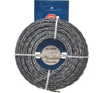 Леска для триммера TORGWIN 4,0мм/15м Серебро Витая с графитовым наполнителем S21989