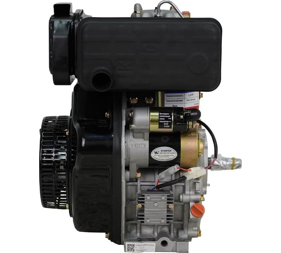 Двигатель Diesel 188FD 6А конусный вал (for generator без б/бака) LIFAN 00-00152514