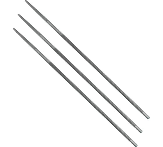 Напильник для заточки цепей 4 мм, 3 шт vertextools 0099 1
