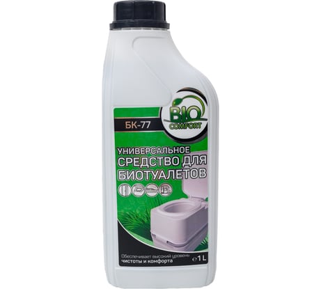 Универсальное средство для биотуалетов БК 77 1 л Биосептик БК-77