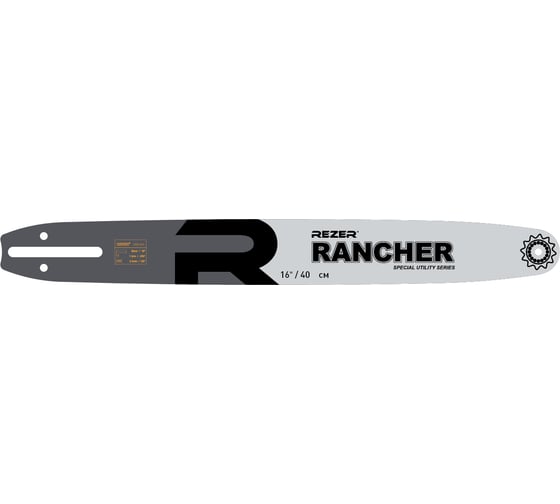 Шина направляющая Rancher 403 L 9 A (40 см; 1.3 мм; 3/8") для цепных пил Rezer 04.001.00004