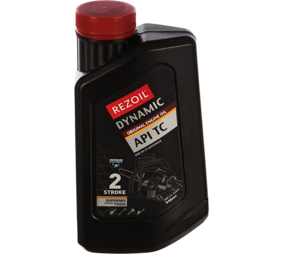 Масло минеральное REZOIL DYNAMIC (0.946 л) для 2-такных двигателей API TB Rezer