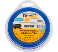 Леска PROFESSIONAL (3.0 мм; 15 м; семиугольник) Rezer 30392 03.007.00090