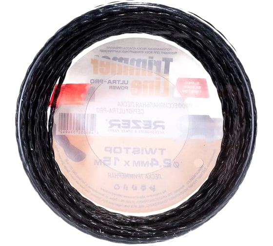 Леска TWISTOP (2.4 мм; 15 м; эллипс) Rezer