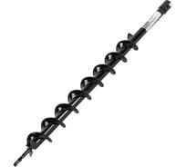 Шнек для грунта E-60 60х800 мм, соединение 20 мм, несъёмный нож Denzel 56020