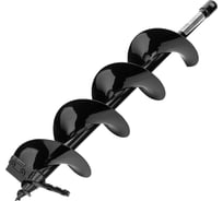 Шнек для грунта ER-150 150х800 мм, соединение 20 мм, съёмный нож Denzel 56007