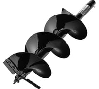 Шнек для грунта ER-200 200х800 мм, соединение 20 мм, съёмный нож Denzel 56008