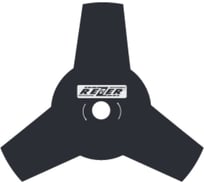 Нож ВС-07 3-х лучевой (230x25.4x1.8 мм) для бензокосы Rezer