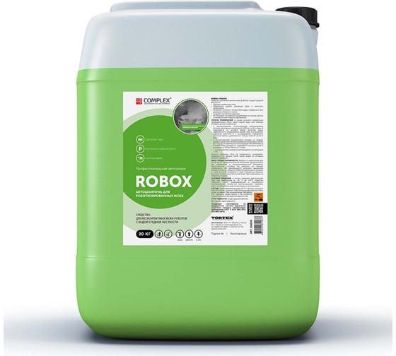 Автошампунь для бесконтактных моек-роботов Robox 20 кг Complex 116220 1
