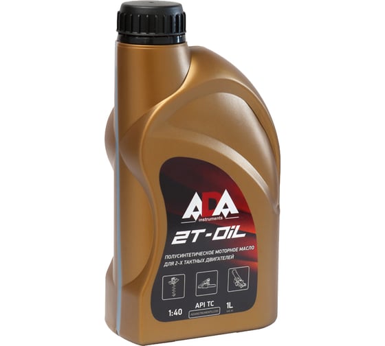 Масло моторное полусинтетическое для 2-х тактных двигателей 2T-OIL ADA А00329