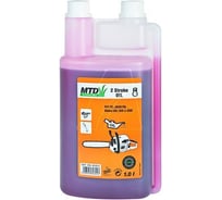 Масло API-TC с дозатором (1 л) для 2-тактных двигателей MTD 6012-X1-0039