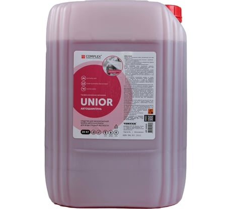 Концентрированный бесконтактный автошампунь Unior (Юниор) 20кг Complex 114120