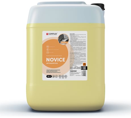 Концентрированный бесконтактный автошампунь Novice (Новайс) 20кг Complex 112220