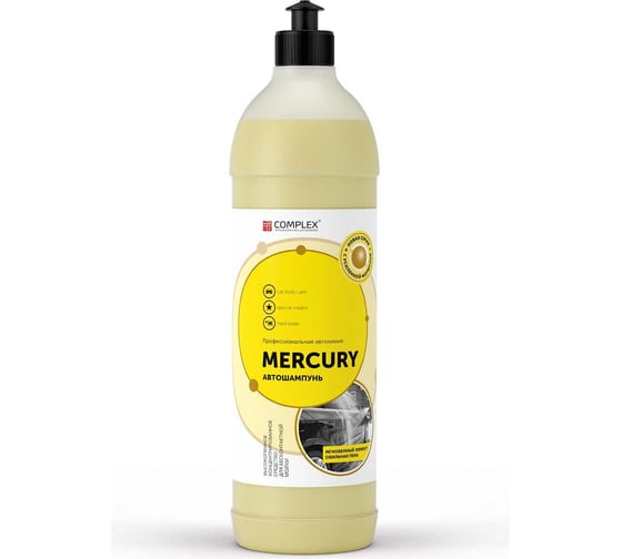 Автошампунь концентрированный бесконтактный Mercury 1 л Complex 11451 1