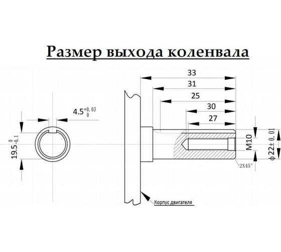 Бензиновый двигатель SunGarden DJ1P65F