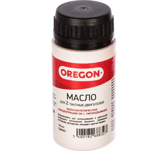 Масло полусинтетическое (100 мл) для 2-тактных двигателей Oregon 104934S