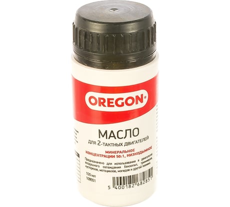 Масло минеральное (100 мл) для 2-тактных двигателей Oregon 109551