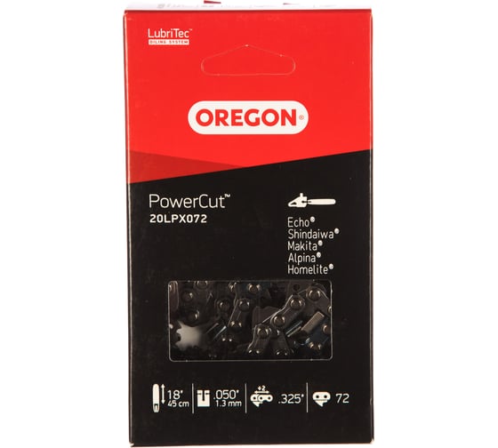 Цепь Micro-Chisel (0.325"; 1.3 мм; 72 звена) Oregon 20LPX072E