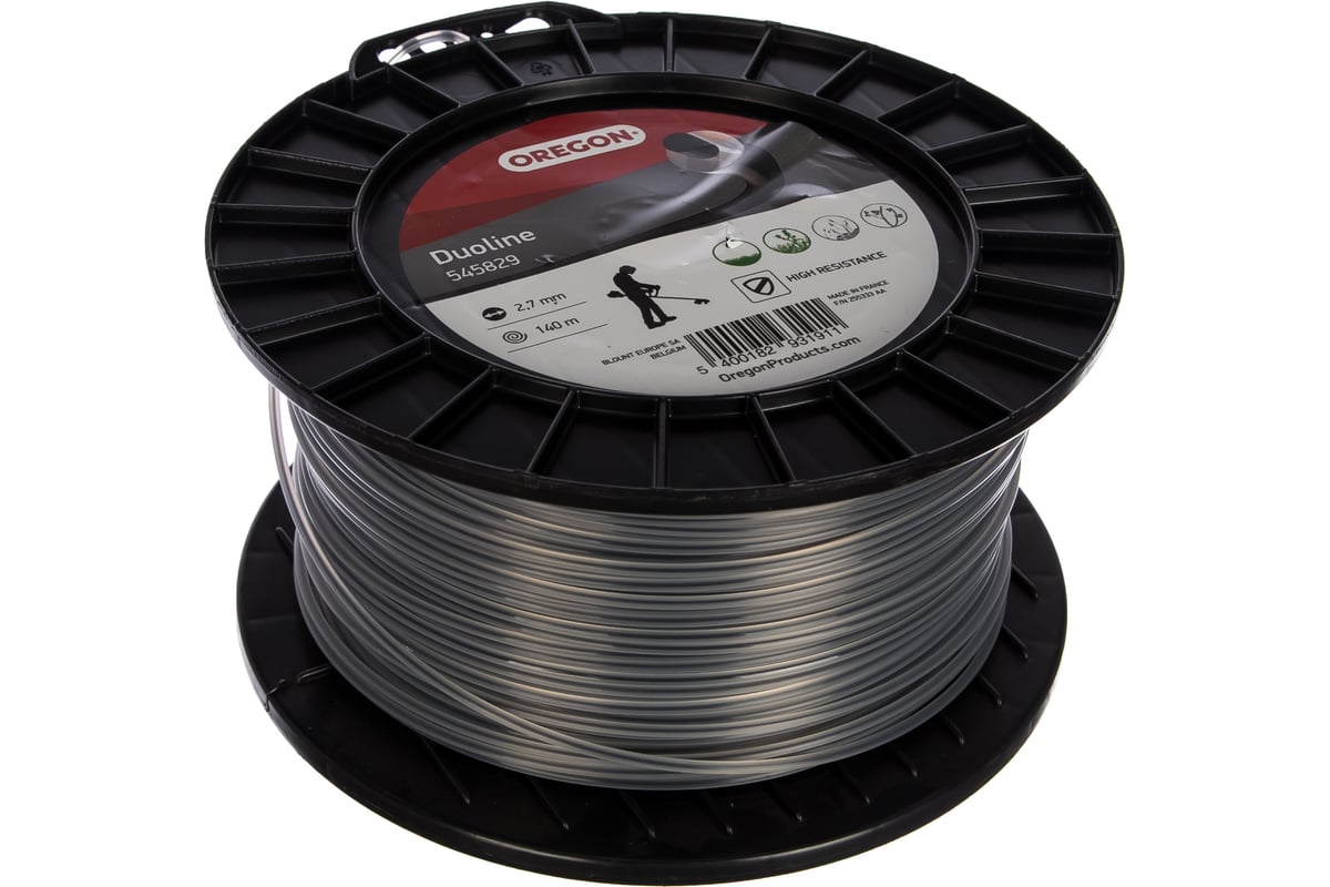 Леска DUOLINE (2.7 мм; 140 м) Oregon 545829 - выгодная цена, отзывы ...