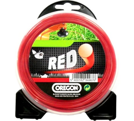 Леска ROUNDLINE (3.0 мм; 9 м; красная) Oregon 552689