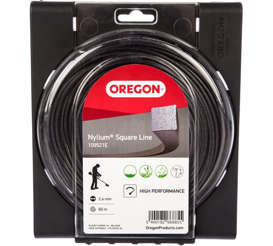 Леска Nylium (2.4 мм; 60 м; квадрат) Oregon 109521E