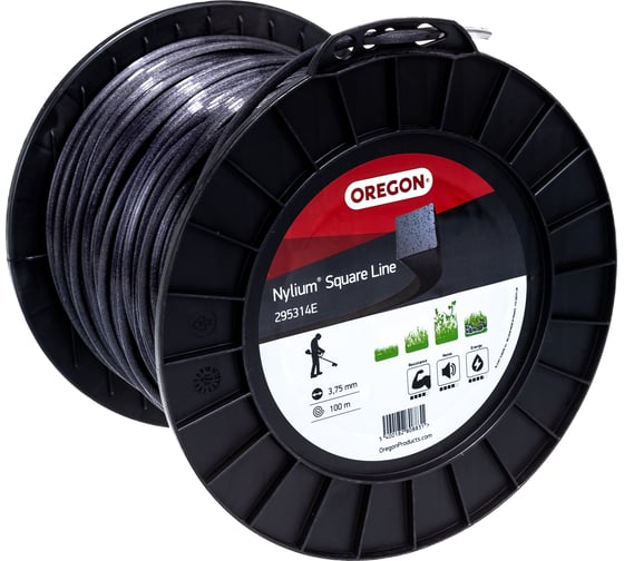 Леска Nylium (3.75 мм; 100 м; квадрат) Oregon 295314E 1