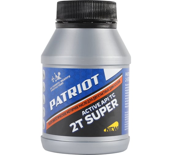 Масло полусинтетическое SUPER ACTIVE 2T 100 мл Patriot (1165) 850030634 22911147