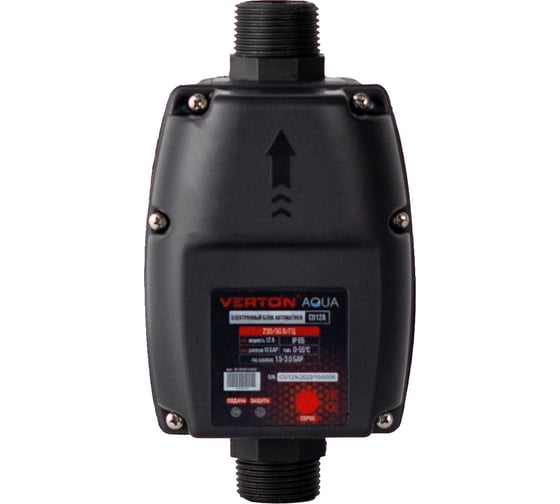 Электронный блок автоматики AQUA CU12A VERTON 01.13297.13912
