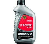 Масло минеральное для 2-х тактного двигателя 0,946 л PATRIOT Active