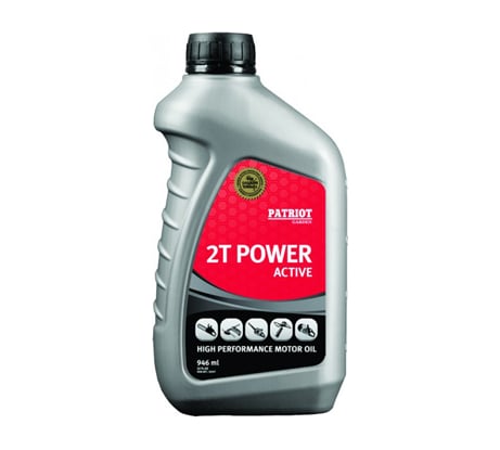 Масло минеральное для 2-х тактного двигателя 0,946 л PATRIOT Active