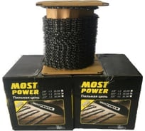 Цепь пильная 3/25", 1.3 мм, катушка 30.5 м для бензопилы MOST POWER 1504002006