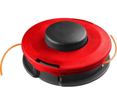 Катушка полуавтоматическая с леской "круг" (М10х1.25, левая; 2.5мм) для триммеров ЗКРБ, ЗКРЭ-1200 Зубр 70112-2.5