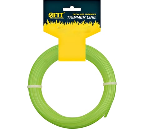 Леска (1.5 мм; 25 м; звездочка) для триммеров FIT 77966