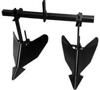 Окучник 2-х рядный без сцепки (Пермь) к мотоблокам Carver 01.015.00017