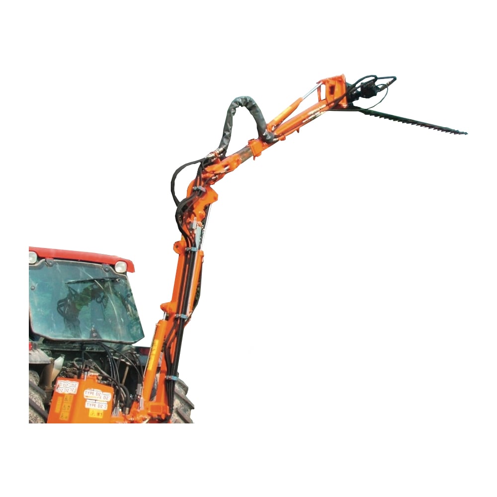 Кусторез на штанге (150 см) для тракторов EX40, NX4510, NX6010H Kioti ...