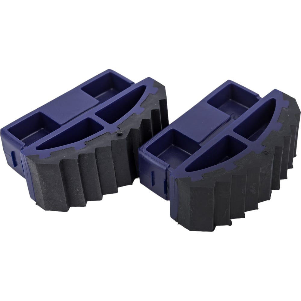 Комплект заглушек для лестницы 60x20 мм, синий Алюмет Серия ZGL2 ...