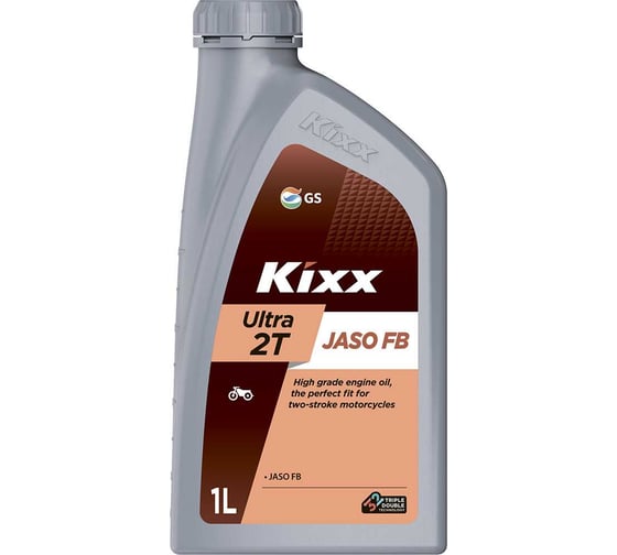 Масло моторное минеральное ULTRA 2T F/M2 FB/TC 1 л для двухтактных двигателей KIXX L5122AL1E1