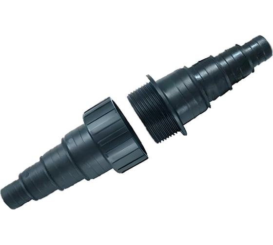 Штуцер с резьбой для соединения шлангов от 3/4 до 1 1/2 дюйма Ваш любимый пруд CMT-101 1