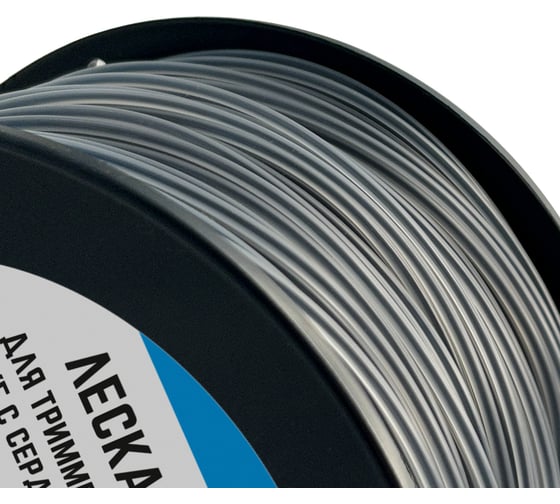 Леска для триммера VERTEX 2.4 мм, бобина 180 м, круг с сердечником vertextools YK-333-2.4-180