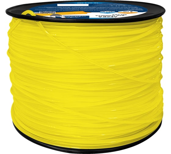 Леска для триммера VERTEX 3 мм, звезда, бобина 280 м vertextools YK-111-3-280