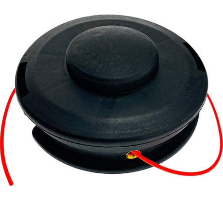 Катушка головка полуавтомат для триммера М10x1.25 LH левая резьба + адаптер шпилька М10-М8x1.25 LH TORGWIN S24534