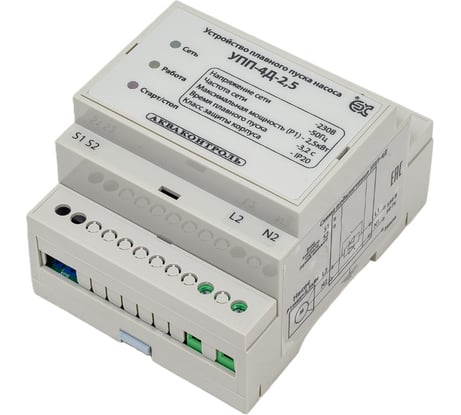 Устройство плавного пуска для насоса EXTRA АКВАКОНТРОЛЬ УПП-4Д-2,5