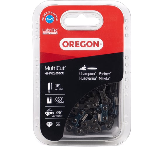 Цепь МУЛЬТИКАТ (40 см; 3/8; 1.3 мм; 56 звеньев) Oregon M91VXL056CR