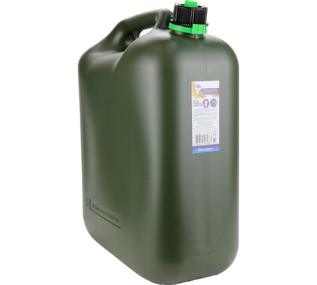 Канистра зеленая пластиковая для топлива Экстрим 20 л Nova Bright 47836