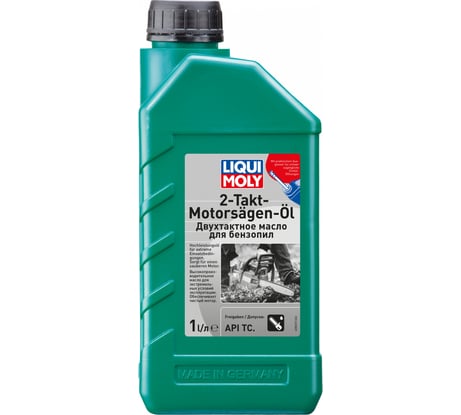 Минеральное моторное масло для 2-х тактных бензопил 1л LIQUI MOLY 2-Takt-Motorsagen-Oil 8035